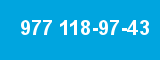 977 118-97-43 977 118-97-43